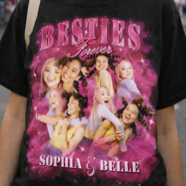 Vintage Best Friend Bootleg BFF Fotos Rap T-shirt 