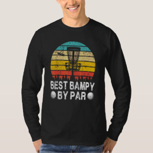 Vintage Beste Bampy Door Par Disc Golf Golfer Vade T-shirt