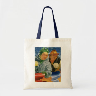 Vintage Beste Vriendinnen! Elegante en stijlvolle Tote Bag