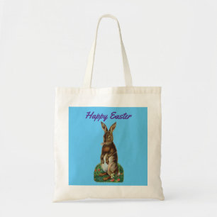 Vintage Bevindend Konijntje Tote Bag