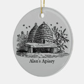 Vintage Bewick beehive ornament (Links)