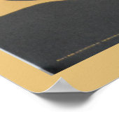 Vintage bezoekt de reisposter van de dierentuin poster (Hoek)