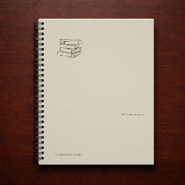 Vintage bibliotheek donkere academici-bundel boeke notitieboek