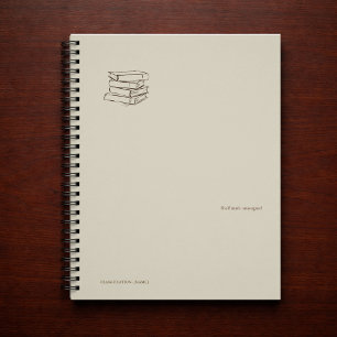 Vintage bibliotheek donkere academici bundel boeke notitieboek