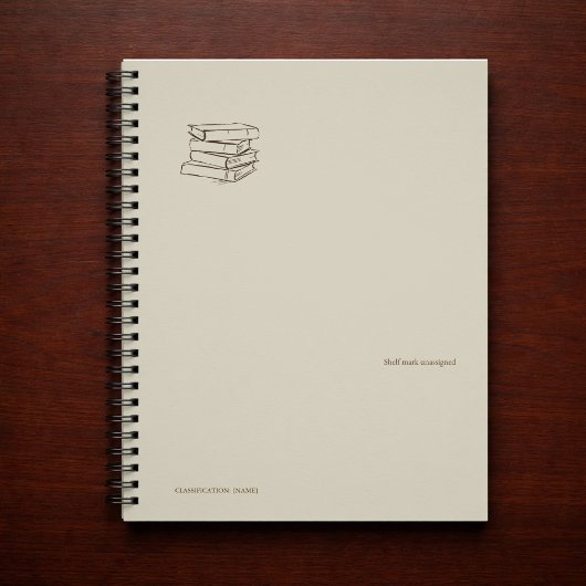 Vintage bibliotheek donkere academici bundel boeke notitieboek