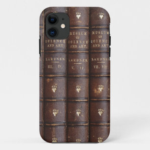 Vintage bibliotheekboeken Effect iPhone 5 hoesje