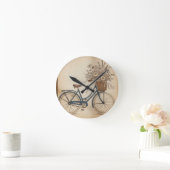 vintage bicycle ronde klok (Huis)