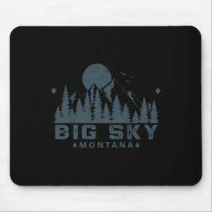 Vintage Big Sky Montana Mt Ski Berg Outdoor Va Muismat