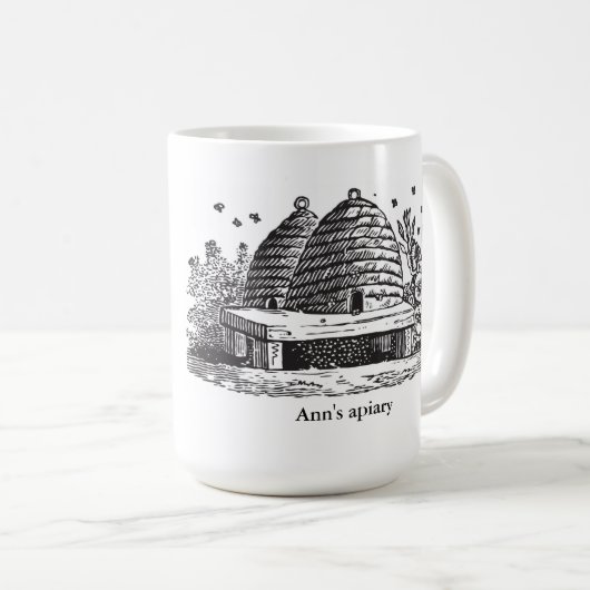 Vintage bijenkwekers mok (Voorkant rechts)