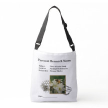 Vintage Bijenveld Onderzoeksjournaal Crossbody Tot