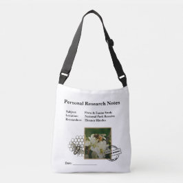 Vintage Bijenveld Onderzoeksjournaal Crossbody Tot Tas