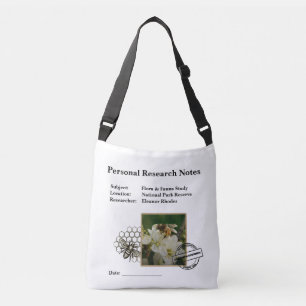 Vintage Bijenveld Onderzoeksjournaal Crossbody Tot Tas