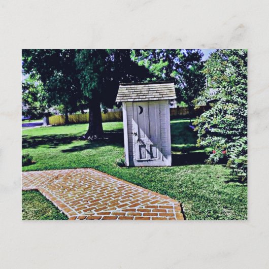 Vintage Bijgebouw van de Kinderjaren van Harry Briefkaart (Voorkant)