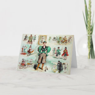 Vintage Bike Note Cards Kaart