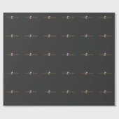 Vintage Billard Heartbeat Pool Eight Ball Billard Cadeaupapier (Vlak)