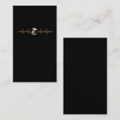 Vintage Billard Heartbeat Pool Eight Ball Billard Visitekaartje (Voorkant / Achterkant)