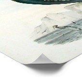 Vintage Bird Art Poster (Hoek)