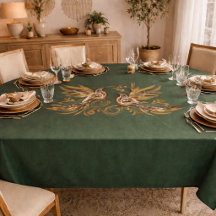 Vintage Bird Bloemendecor Groen