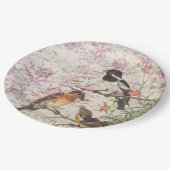 Vintage Bird Ephemera Papieren Bordje (Gekanteld)