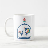 Vintage Bird Mug Koffiemok (Links)