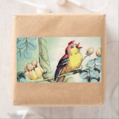 Vintage Birdie Etiket (Insitu)