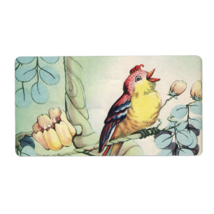 Vintage Birdie Etiket