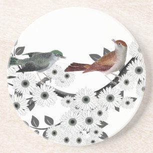 Vintage Birds Onderzetters