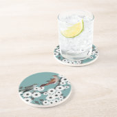 Vintage Birds Onderzetters (Zijkant)