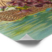 Vintage Birthday Greetings Poster (Hoek)