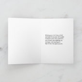 Vintage Birthday Queen in 1970s Glam Kaart (Binnen)