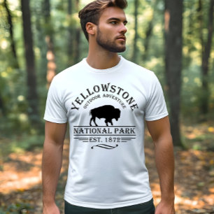 Vintage Bizon Yellowstone National Park T-shirt