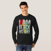 Vintage Black History Month Shirt Fist (Voorkant volledig)