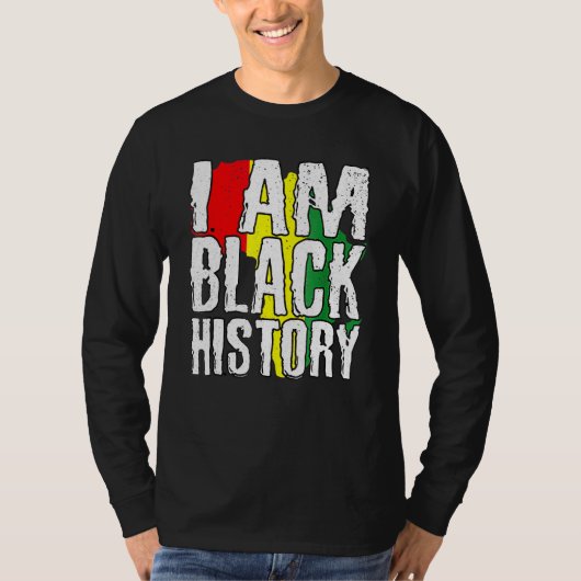 Vintage Black History Month Shirt Fist (Voorkant)