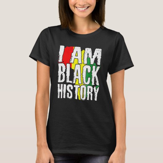 Vintage Black History Month Shirt Fist (Voorkant)