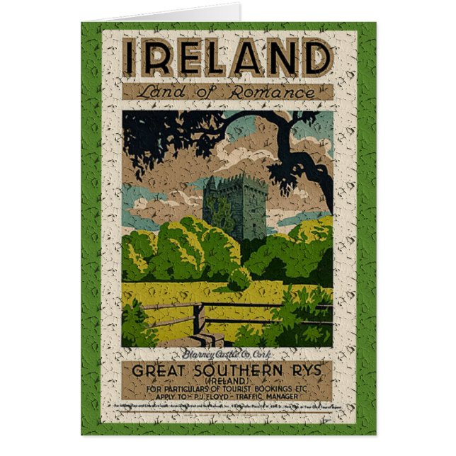 Vintage Blarney Castle (Voorkant)