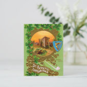 Vintage Blarney Castle Briefkaart (Staand voorkant)