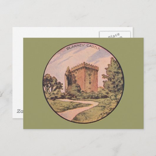 Vintage Blarney Castle Briefkaart (Voorkant / Achterkant)
