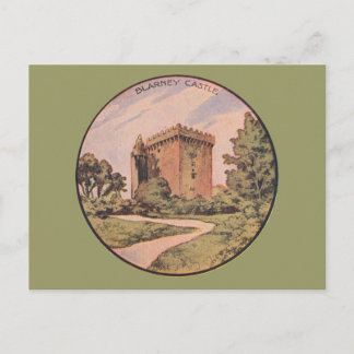 Vintage Blarney Castle Briefkaart