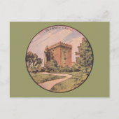 Vintage Blarney Castle Briefkaart (Voorkant)
