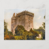 Vintage Blarney Castle Ierland Briefkaart (Voorkant)