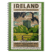 Vintage Blarney Castle Notitieboek (Voorkant)