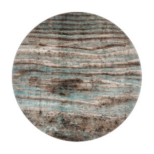 Vintage Blauw Hout Snijplank