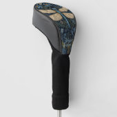 Vintage blauwe Libel Golfheadcover (Schuin)