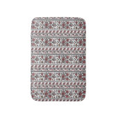 Vintage Bloem Badmat | Elegant Huiscomfort (Voorkant Verticaal)
