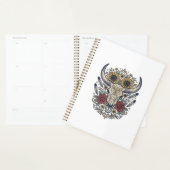 Vintage Bloem Bull Skull Western Planner (Display)