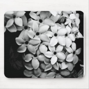 Vintage bloem- en tuinfotografie muismat