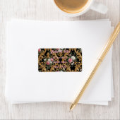 Vintage Bloem Etiket (Insitu)