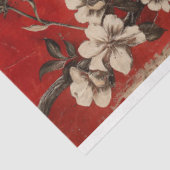 Vintage Bloem Gothic Raven Decoupage  Tissuepapier (Detail)