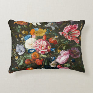 Vintage Bloemaccent Kussen – Elegante Nederlandse