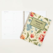 Vintage bloemen agenda 2026 (Display)